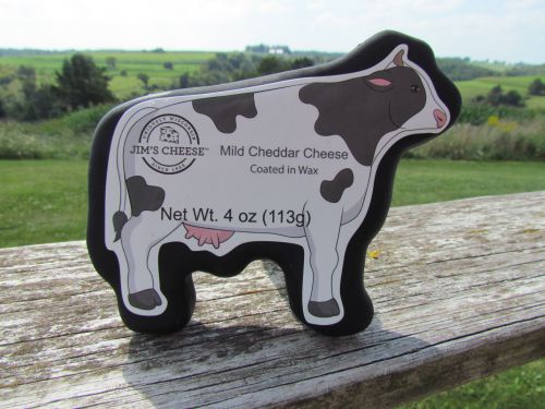 Cow Shape Cheese Cut out